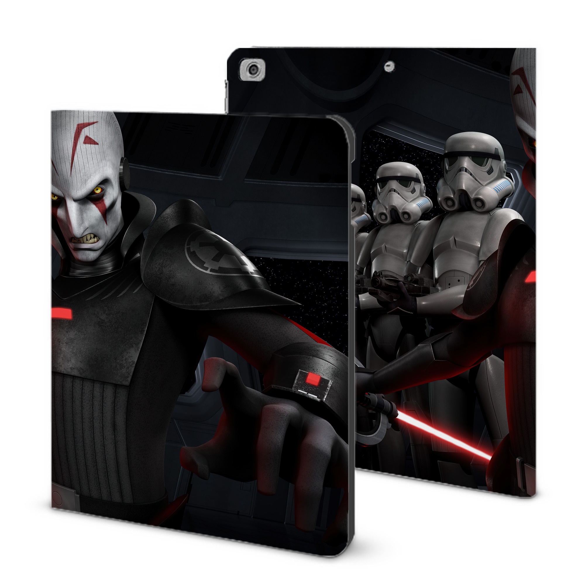 （画像用） スター・ウォーズ Star Wars IPad ケース ブック型 PUレザー TPU 耐衝撃 軽量 薄型 ペン収納なし 全面保護 IPad 各モデル対応